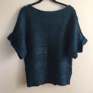 Forever21 Blue/Green Soft Sweater Shirt